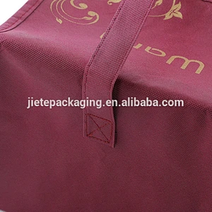 pp non woven keep warm shopping bag with zipper