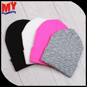 wholesale adult 100% acrylic knitted warm hats