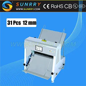 Bread slicer capacity 31 PCS electric bread slicer interval 12 mm bread slicer blades (SY-BS31 SUNRRY)