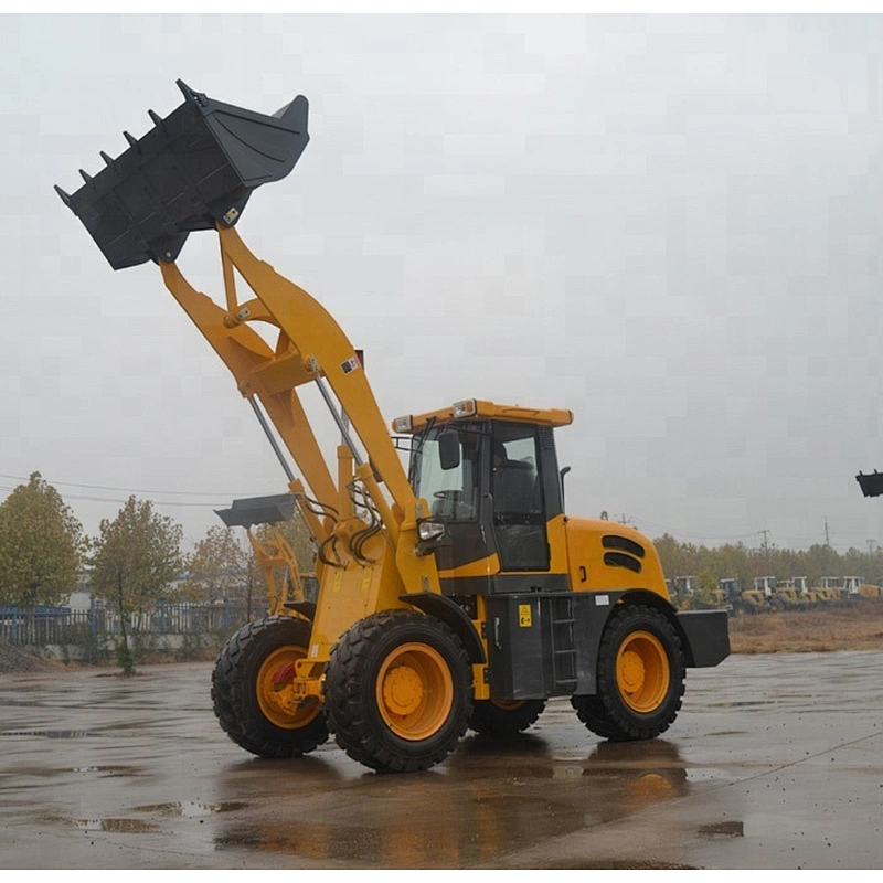 China factory small 6ton wheel skid steer loader YFL28 loader for sale