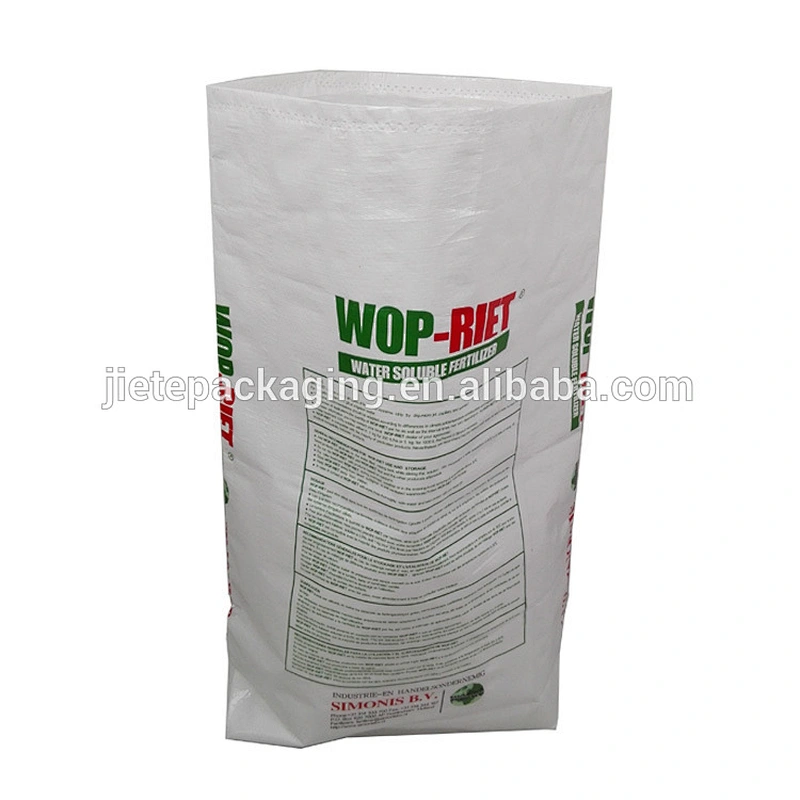 Video, 25kg 50kg square bottom opp laminated pp woven urea fertilizer packaging bag design price with lining