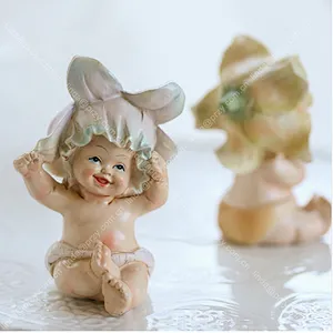 Cute BABY Soap molds 2 styles flowers Baby Candle mould handmade home decorations Mold