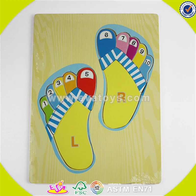 Wholesale top wooden early childhood puzzle toy great early childhood puzzle toy high quality kids jigsaw W14A085