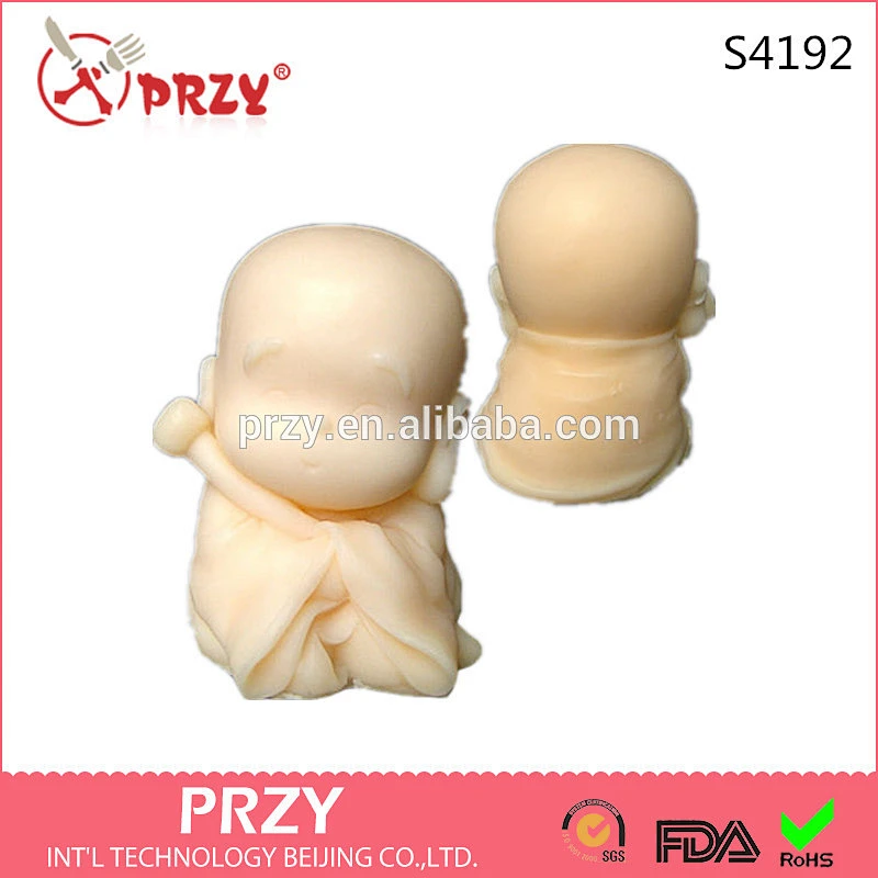 Buddha 3d soap mold handmade silicone molds for soap food grade silicone mould
