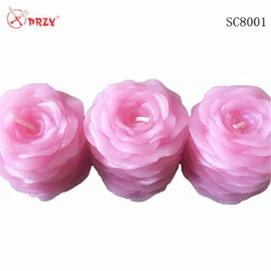 PRZY silicone Soap mould DIY Candle making Molds 3D silicone candle Mold for Cake Decoration