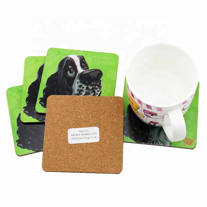 wood coaster/ table mats/cup mats,Custom logo Coasters coffee cup coasters