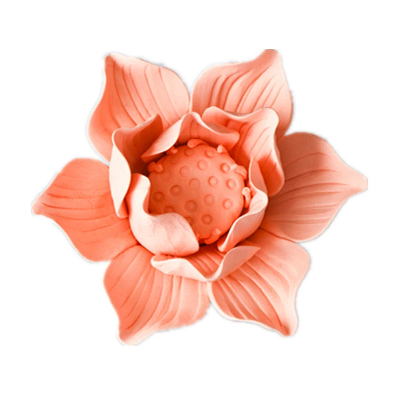 New style  big Lotus soap Molds silicone handmade Lotus root Candle mold  Flower silica gel mould