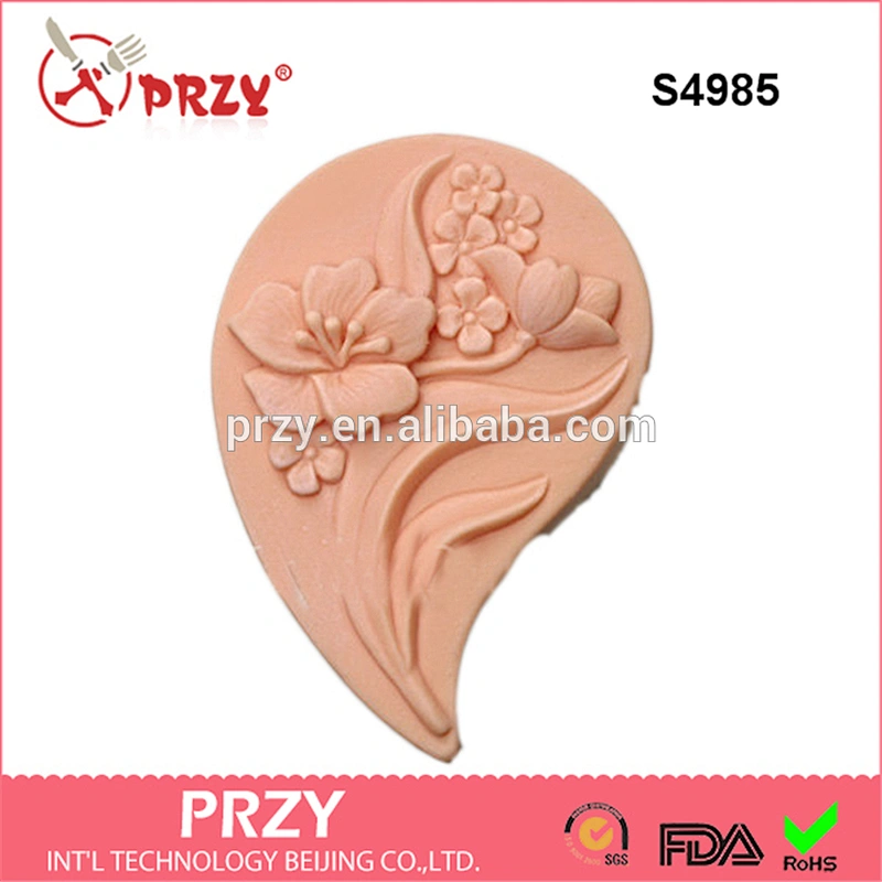 Spring breezes silicone soap mold silicone molds for soap handmade silicon mold -S4985