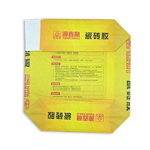Wholesale 20kg kraft paper valve bag for cement and wall putty