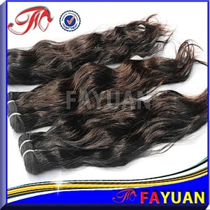 Guarantee best quality 100% virgin malaysian natural wavy hair