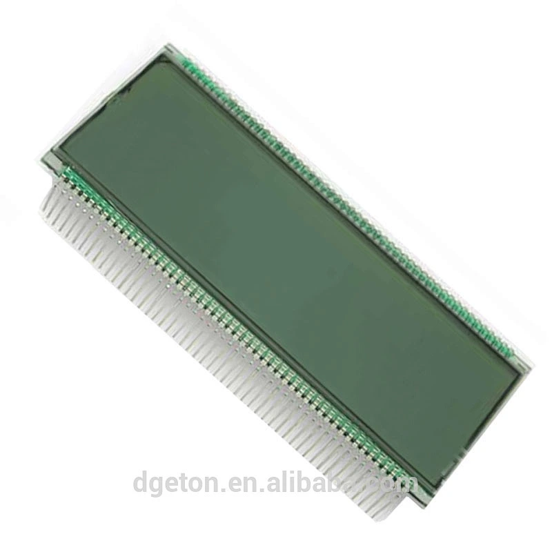 custom 6 digit segment LCD screen display OEM factory