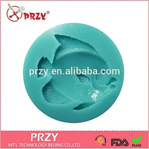fish silicone molds for fondant , wholesale fish silicone molds