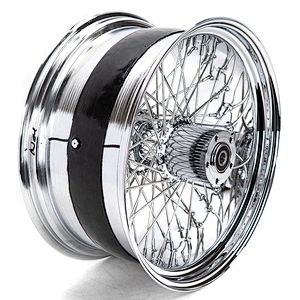 17inch Steel Spoke Motorcycle Wheel set For Harley