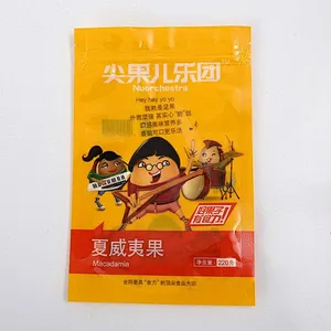 Custom self-styled PE bags are used in Hawaiian fruit, crisp sugar, and mushroom packaging