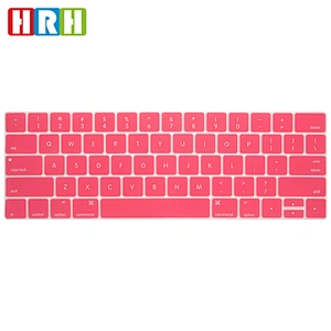 Keyboard Skin Silicone Cover for macbook retina display 13 15 with Touch Bar a1706 display