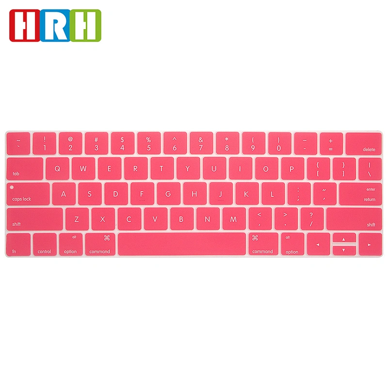 Keyboard Skin Silicone Cover for macbook retina display 13 15 with Touch Bar a1706 display
