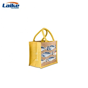 custom bag with logo reusable grocery bag shopping  jute tote bags with custom printed logo