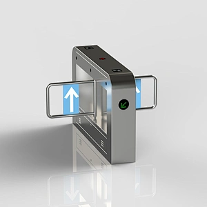 Security fingerprint fingerprint swing turnstile with RFID reader