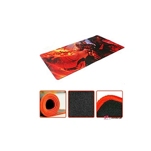 2018 hot sell personalized customized free sample big mouse pad with sublimation rubber mouse pad roll material
