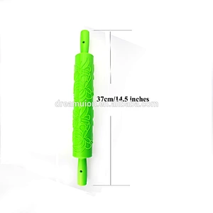Fondant Embossing Rolling Pin - Flower pattern design