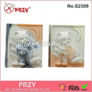 KITTY CAT 9 Bars silicone soap molds for soap making