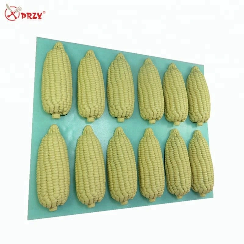 2018 Corn shape 12cavities Soap molds Cake Baking mold corn Ice Silicone mould