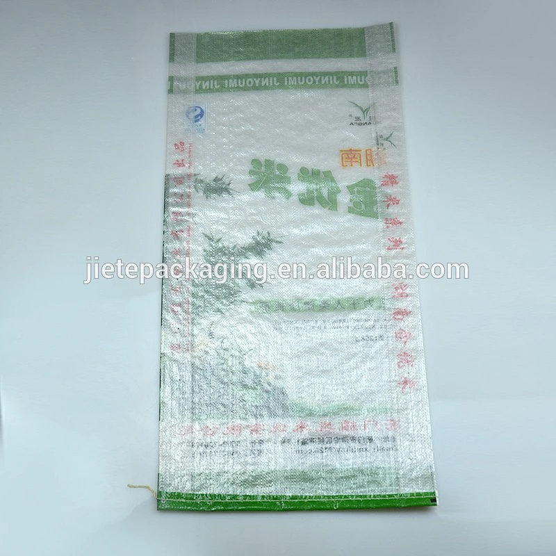 customized pp woven bag plastic material for packing food, rice, sugar, chemical