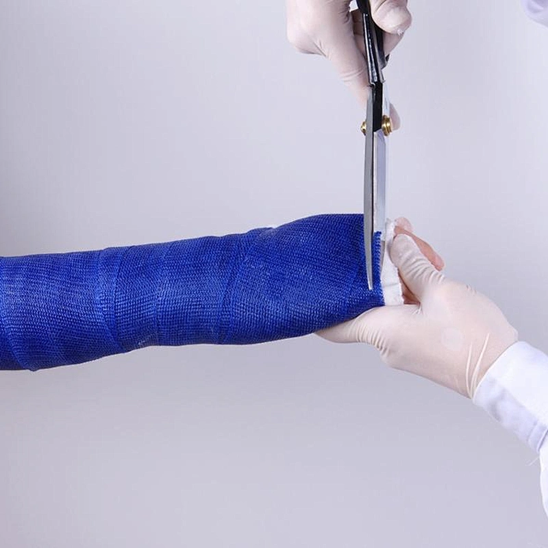 Hospital Orthopedic polyester fiberglass Casting Tape