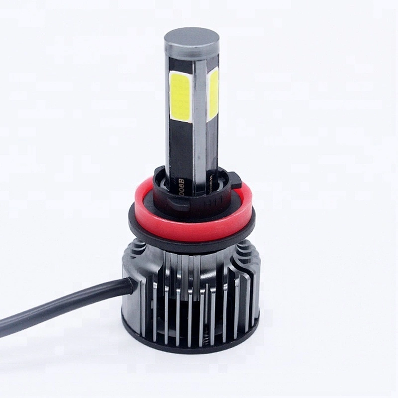 12V car led headlight 4 side H8 H9 H11 LED Light Bulbs