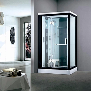 Foshan computerized tempered glass sauna room luxury home steam room