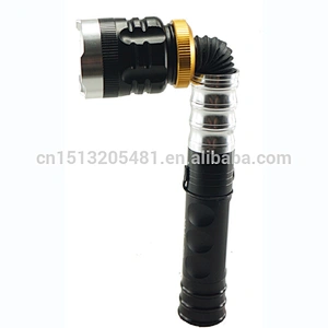2016 New Aluminium Rechargeable working light torch led light flashlight