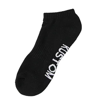 cotton non slip jacquard half terry sport socks