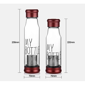 crystal glass Rider glass With cover seal creative portable car cup of hot tea cup