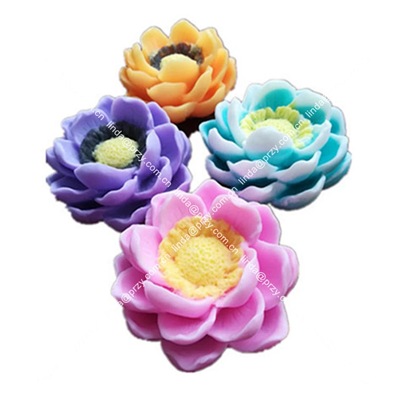 Magnolia Mold Flower candle Molds Soap Mould flower candle molds