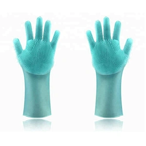 New products silicone scrubbing gloves for dish