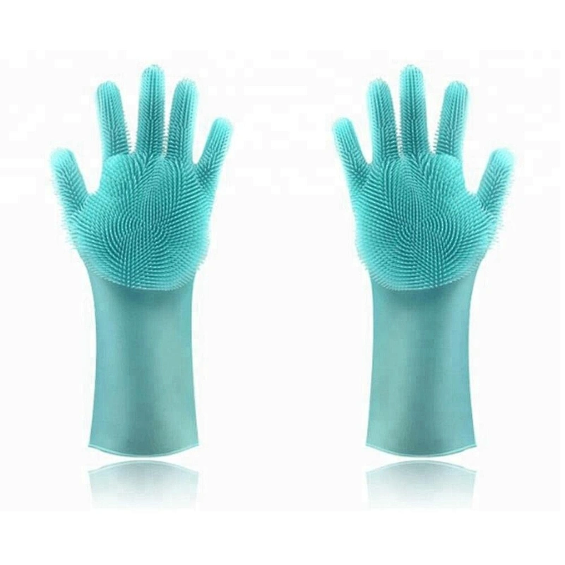 New products silicone scrubbing gloves for dish