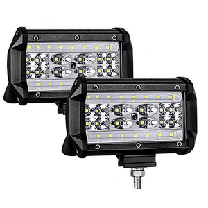 Lightech Wholesale 5inch 12V car led bar 90W 4X4 offroad LED work light bar
