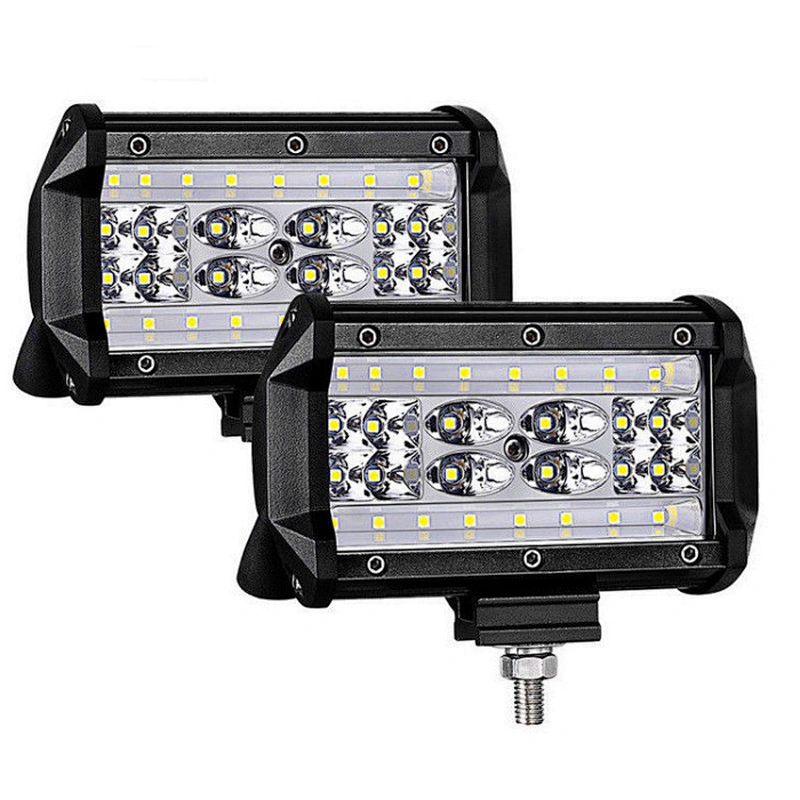 Lightech Wholesale 5inch 12V car led bar 90W 4X4 offroad LED work light bar