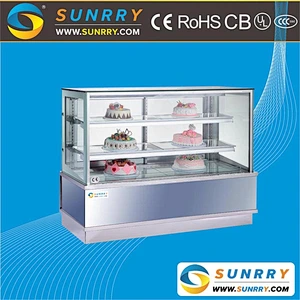 Commercial Vertical Countertop Cake Display Showcase and Cup Cake Display Stand