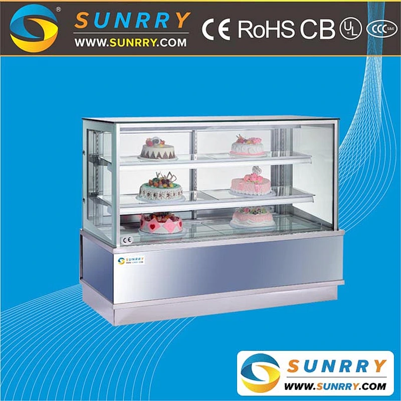 Commercial Vertical Countertop Cake Display Showcase and Cup Cake Display Stand