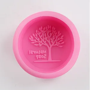 handmade nature tree silicone soap mold