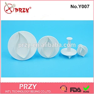 Eco-friendly Y007 Leaf Shape Fondant Cake Modelling Tools