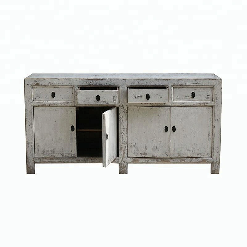 beijing chinese antique rustic lobby sideboard furniture