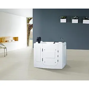 High quality acrylic whrlpool massage bathtub walk in bathtub for old people