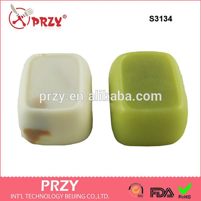 S3134 6 in 1 / Silicone Soap Mold oval shape soap mold