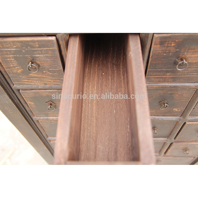 wholesale furniture china many drawers cabinet vintage chinese wooden medicine cabinet