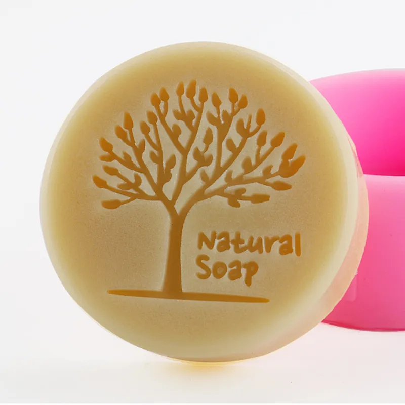 handmade nature tree silicone soap mold