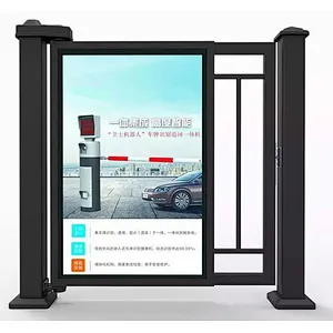 Building Gateway Automatic Advertisement Barrier Door With RFID Reader