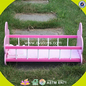 hot sale wooden baby crib new design comfortable Swing baby crib/Baby rocking cradle WJ278012A