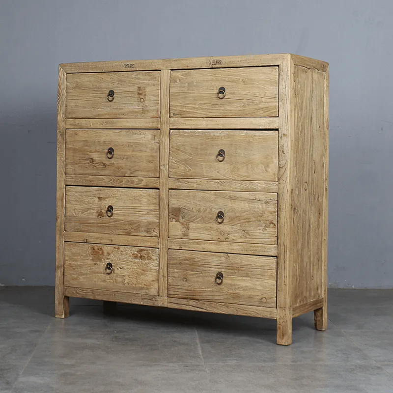 reclaimed elm chinese antique style living room sideboard